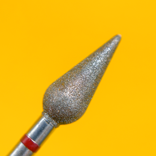 Broca Pera Diamante — Fino (Rojo)
