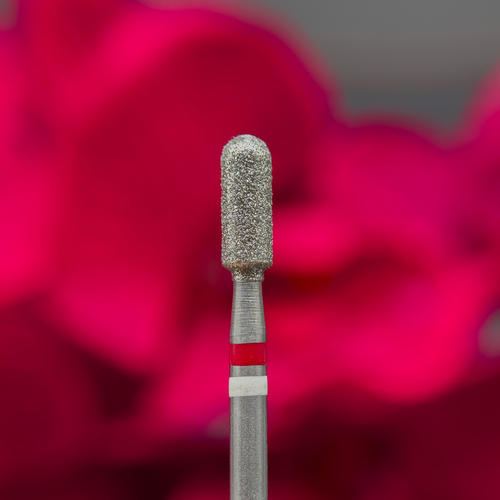 Broca Micrófono Híbrida Diamante — Fino - Ultrafino (Rojo + Blanco)