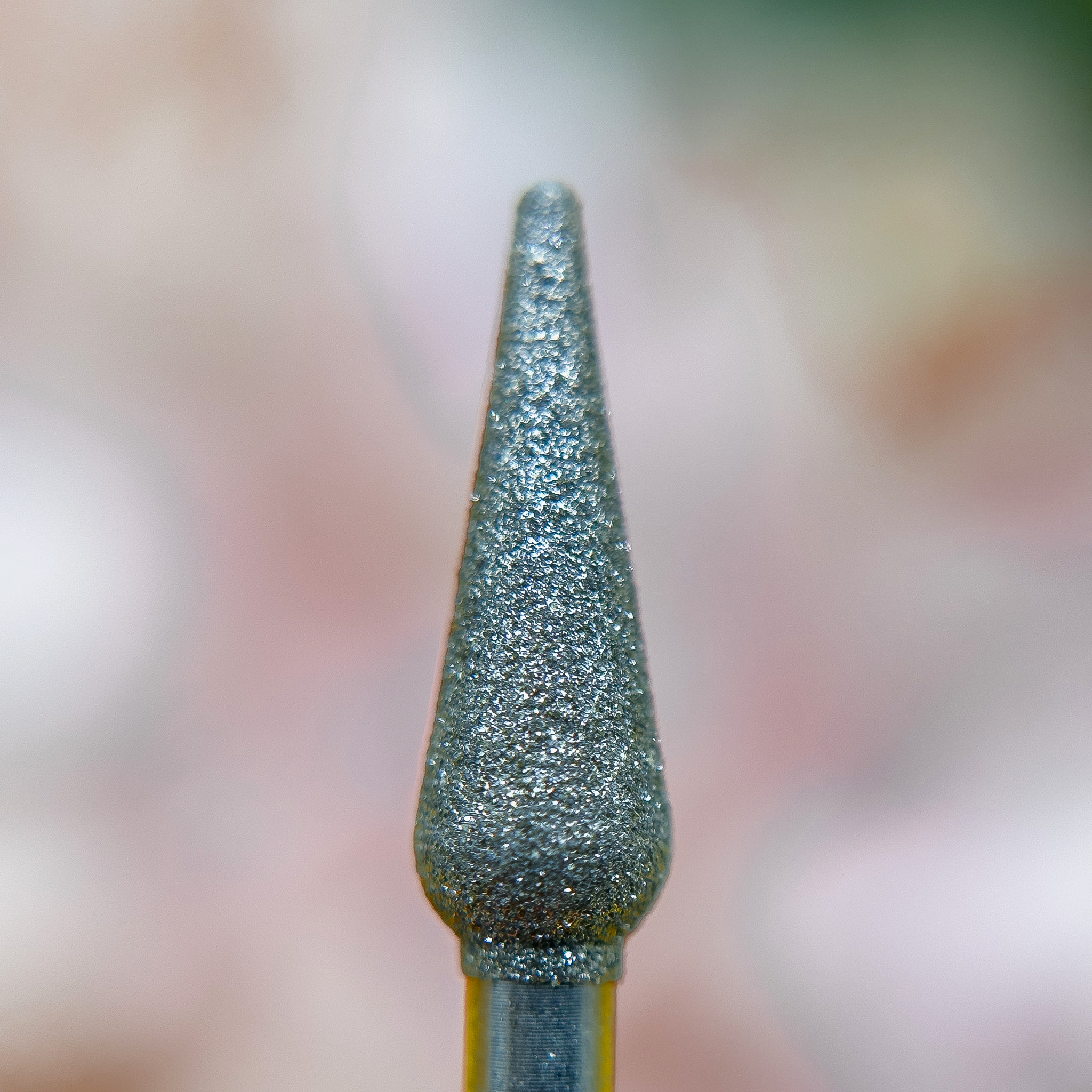 Broca Pera Híbrida Diamante — Medio - Fino (Azul + Rojo)
