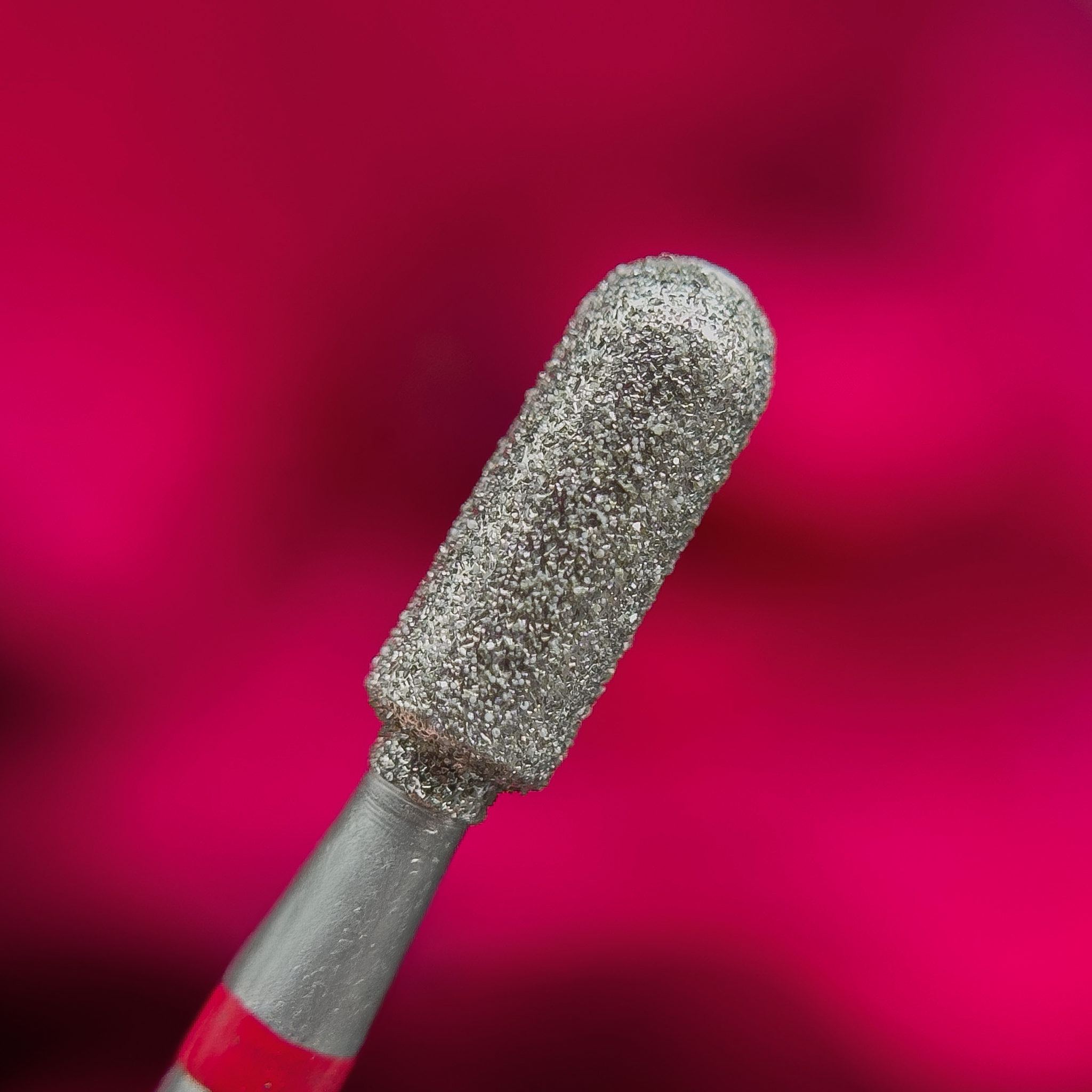 Broca Micrófono Híbrida Diamante — Fino - Ultrafino (Rojo + Blanco)